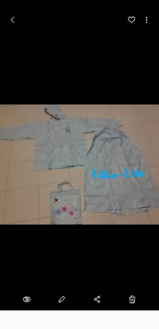 Jas Hujan Rok WANITA Merk Tiger Head 68217 Ladies Matic