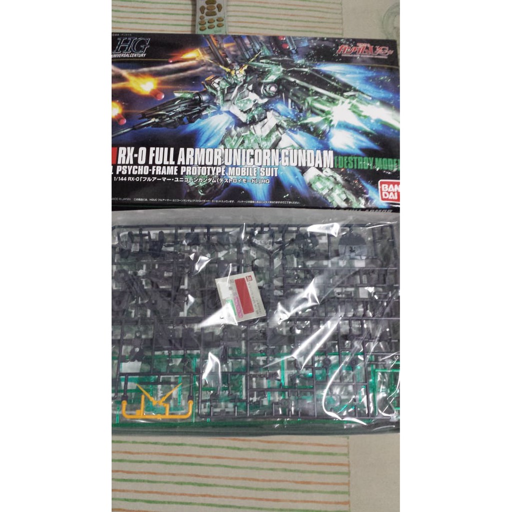 HGUC FULL ARMOR GUNDAM UNICORN [DESTROY MODE] BANDAI