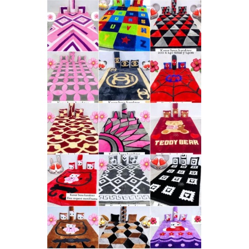 KARPET BUSA KARAKTER premium