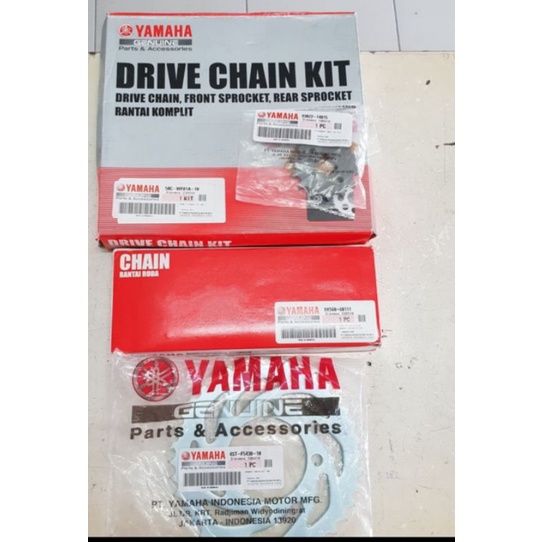 GEAR GIR SET JUPITER MX NEW ASLI ORI YAMAHA 50C WF01A 10