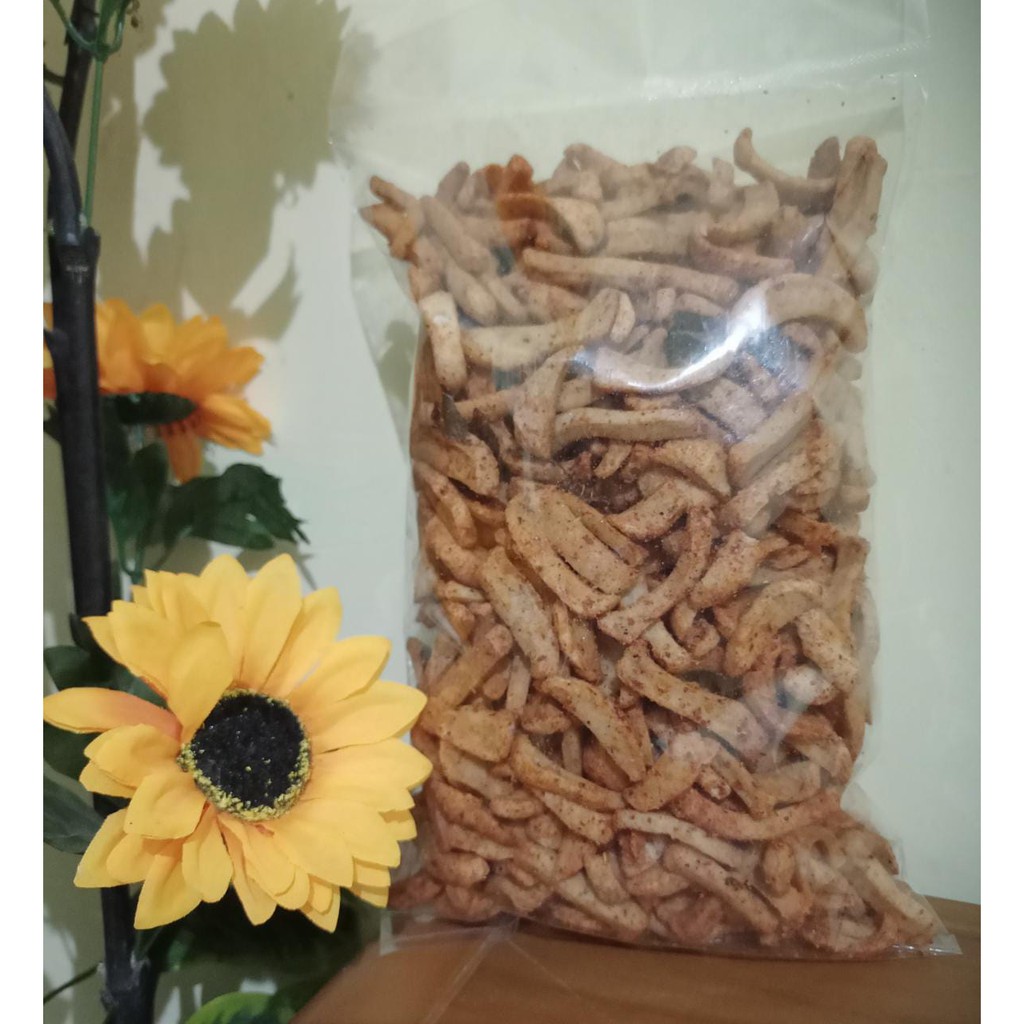 Jual Basreng Stik Premium Pedas Dan Original Daun Jeruk Camilan Baso