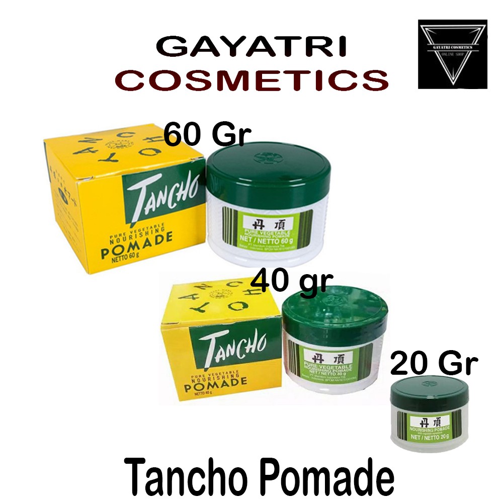 Tancho Pomade 20gr 40gr 60gr Murah Cod