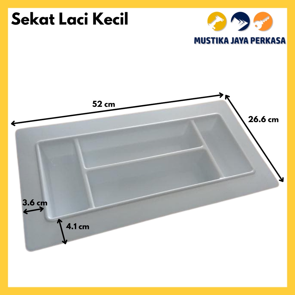 Rak Sendok Garpu Pisau Sekat Laci Kecil