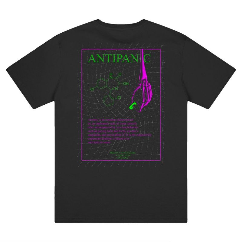 MOTZ T SHIRT DISTRO ANTIPANIC SIZE L XL