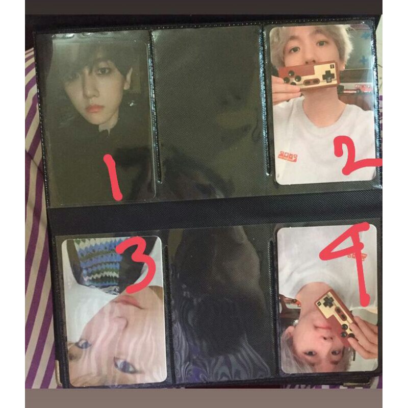 exo official photocard