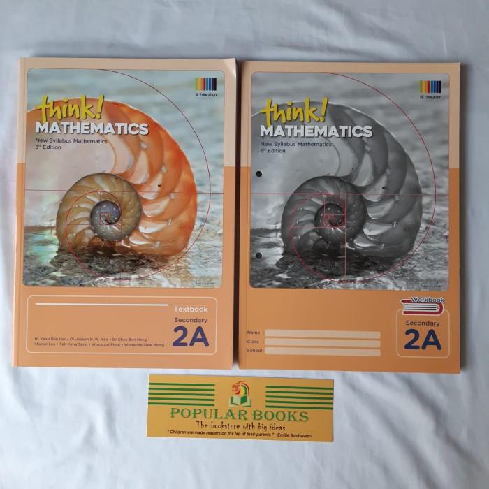 

Shkol/ Think Mathematics Secondary 2A - Set ( Textbook & Workbook )