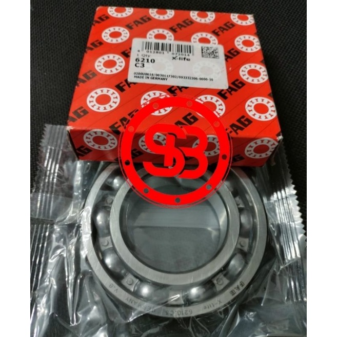 Ball Bearing 6210 / 6210 C3 FAG ORIGINAL