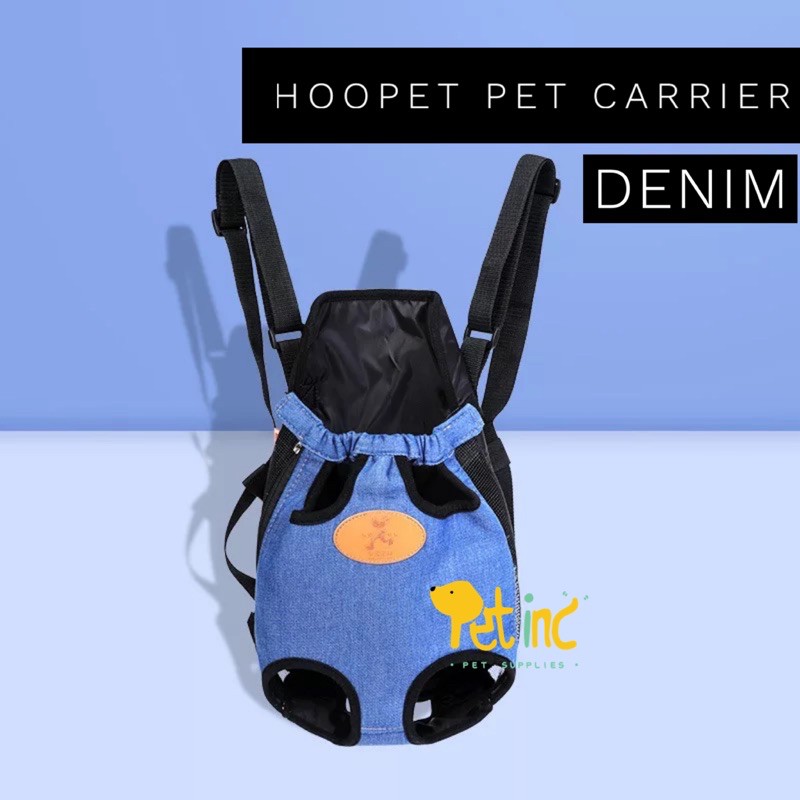 Hoopet original pet carrier atau gendongan anjing kucing