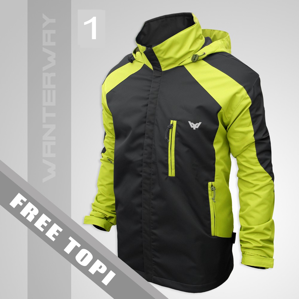  Jaket  gunung  outdoor waterproof anti  angin dan air  untuk 