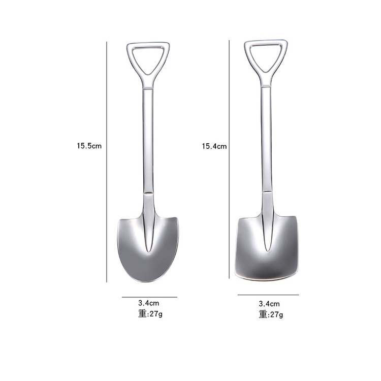 Stainless Steel Sendok/Sendok Makanan Penutup/Sendok Semangka/Sendok Kue/Sendok Sekop