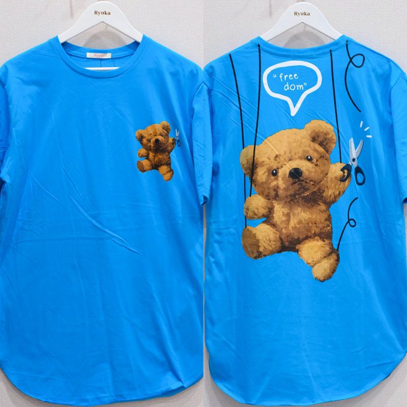 kaos oval ryuka bear