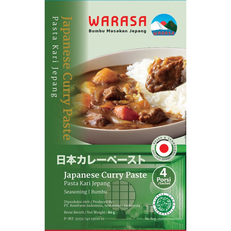 

WARASA BUMBU KARI JEPANG 80 GR