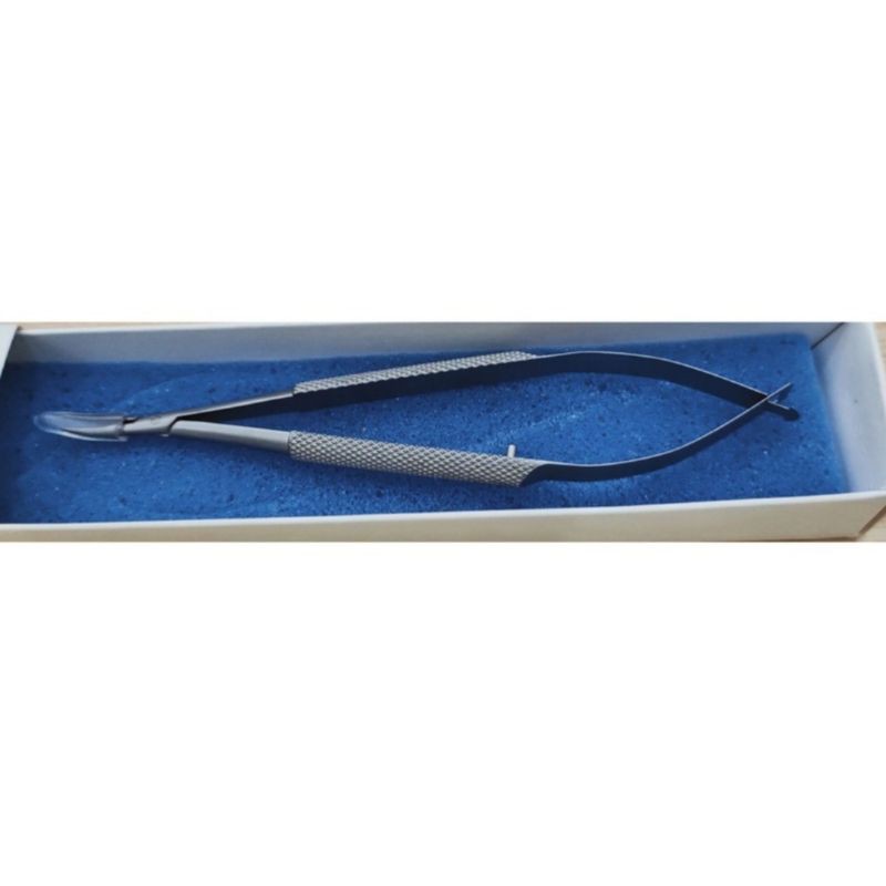 Needle Holder Cataract Set Surgery Ophthalmic Katarak Tying Import Stainless Steel