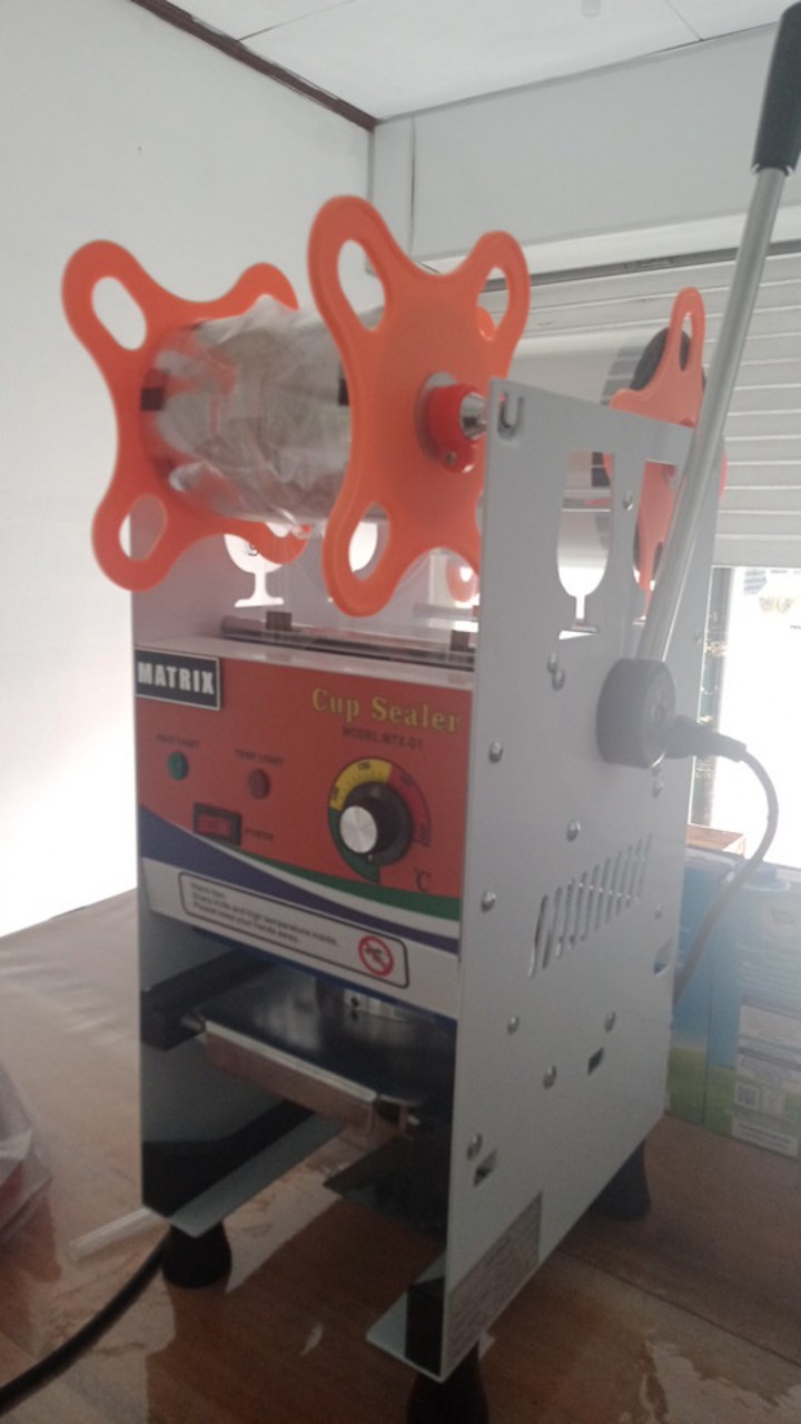 Mesin Cup Sealer Press Gelas Plastik Manual D1