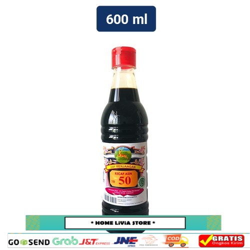 

Cap Menjangan Kecap Asin No. 50 600 mL