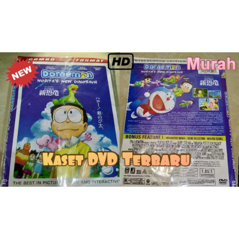Kaset DVD Doraemon. Nobita's New Dinosaur