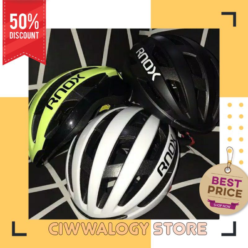 helm sepeda rnox roadbike
