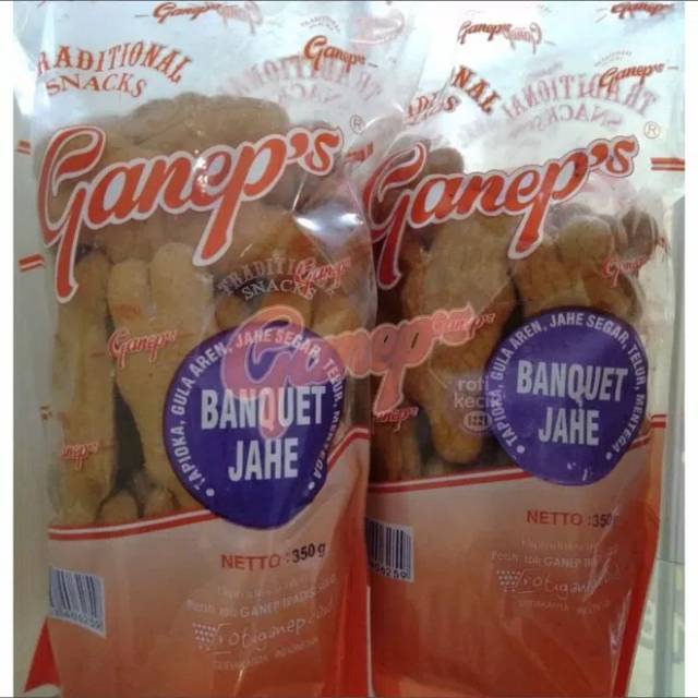 

Banquet jahe 350gr Roti ganep- oleh oleh khas Solo