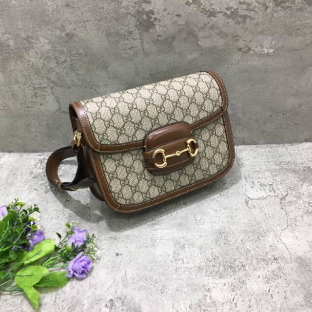 Gucci 1955 small shoulder Horsebit tas bag original authentic asli crossbody selempang