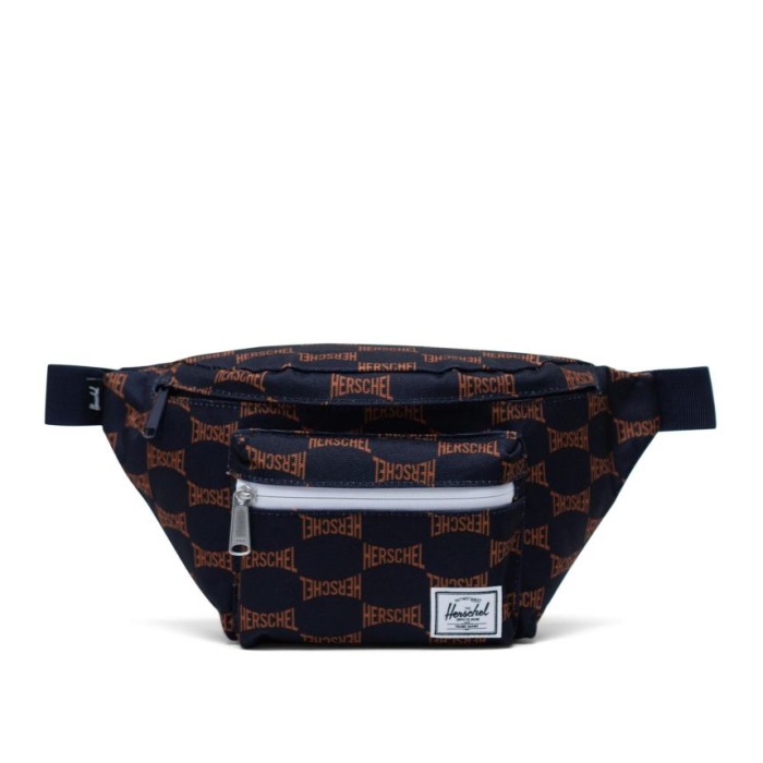 (100% ORIGINAL) HERSCHEL SEVENTEEN HIP PACK MOD PEACOAT TAS WAISTBAG Tas Branded Ori Authentic Bag