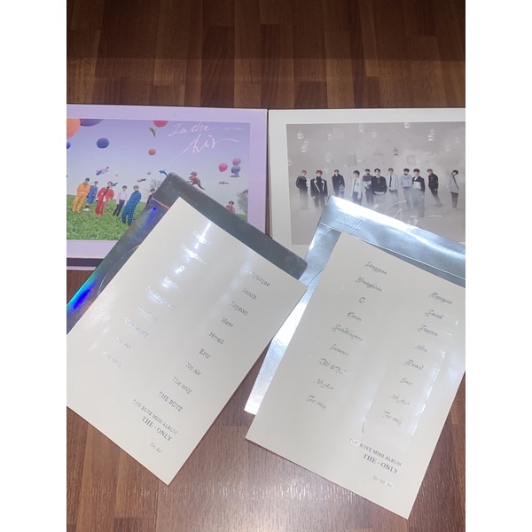 [BOOKED] ALBUM ONLY THE BOYZ NO AIR/IN THE AIR
