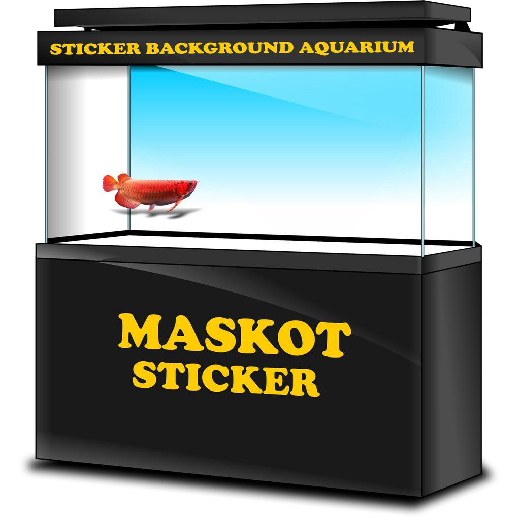 STICKER AQUARIUM, STIKER AKUARIUM, AQUASCAPE,  STIKER KACA AQUARIUM, STIKER BACKGROUND AQUARIUM, STI