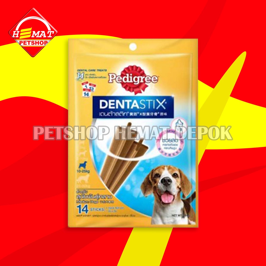 Pedigree Dentastix Value Pack Cemilan Snack treat Makanan Anjing