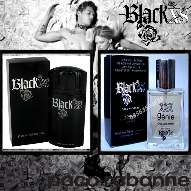 Parfum Pria Terbaik Original Krasava Pacorabbane Black XS