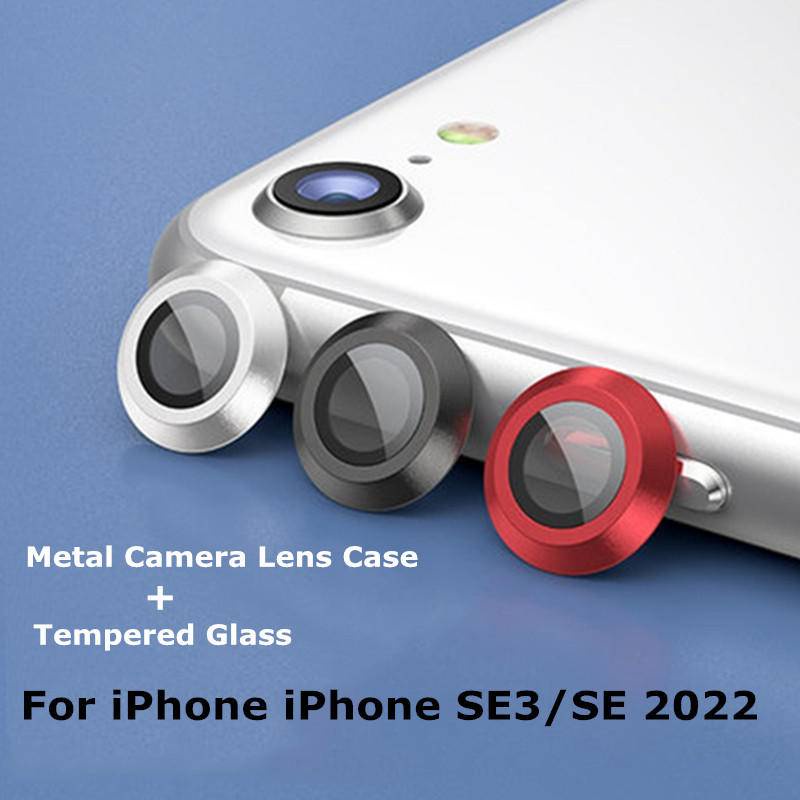 Pelindung Lensa Kamera Tempered Glass Untuk iPhone 7 8 SE 2022 2020 SE3 SE2