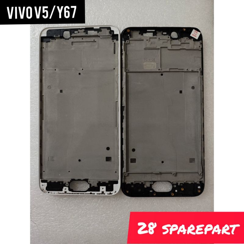 Frame lcd / tulang tengah / dudukan lcd Vivo v5 / y67 original