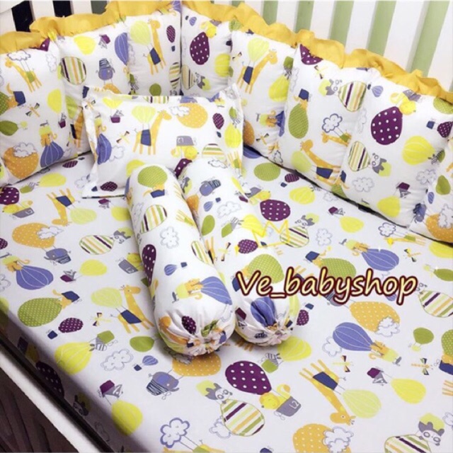 Bumper box bayi / Bumper set uk 95x65 120x70 130x70 bedding set bayi bedcover set