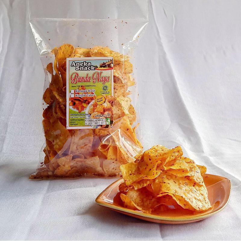 

Keripik Talas Cabe Kering Udang Bunda Naya 200g Pedas Gurih Khas Padang