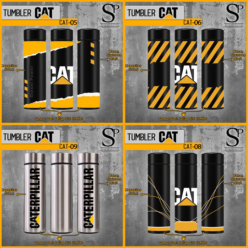 Botol Minum Caterpillar Tumbler CAT