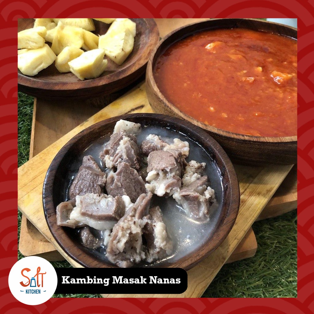 

Daging Kambing masak Nanas