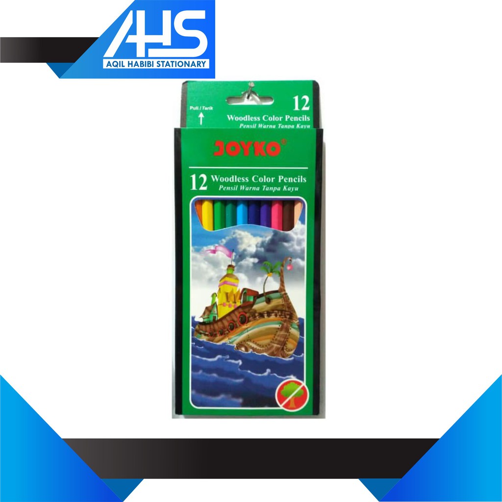 

pensil warna joyco 12 warna panjang