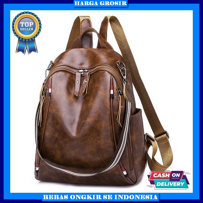 Back Pack Punggung Kuliah Backpak Hangout Perempuan Tas Gendong Cewek Korea Bagpack Remaja Kekinian 