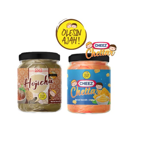 

Promo OlesinAjah Selai Hojicha 200Gr + Chettar 200Gr