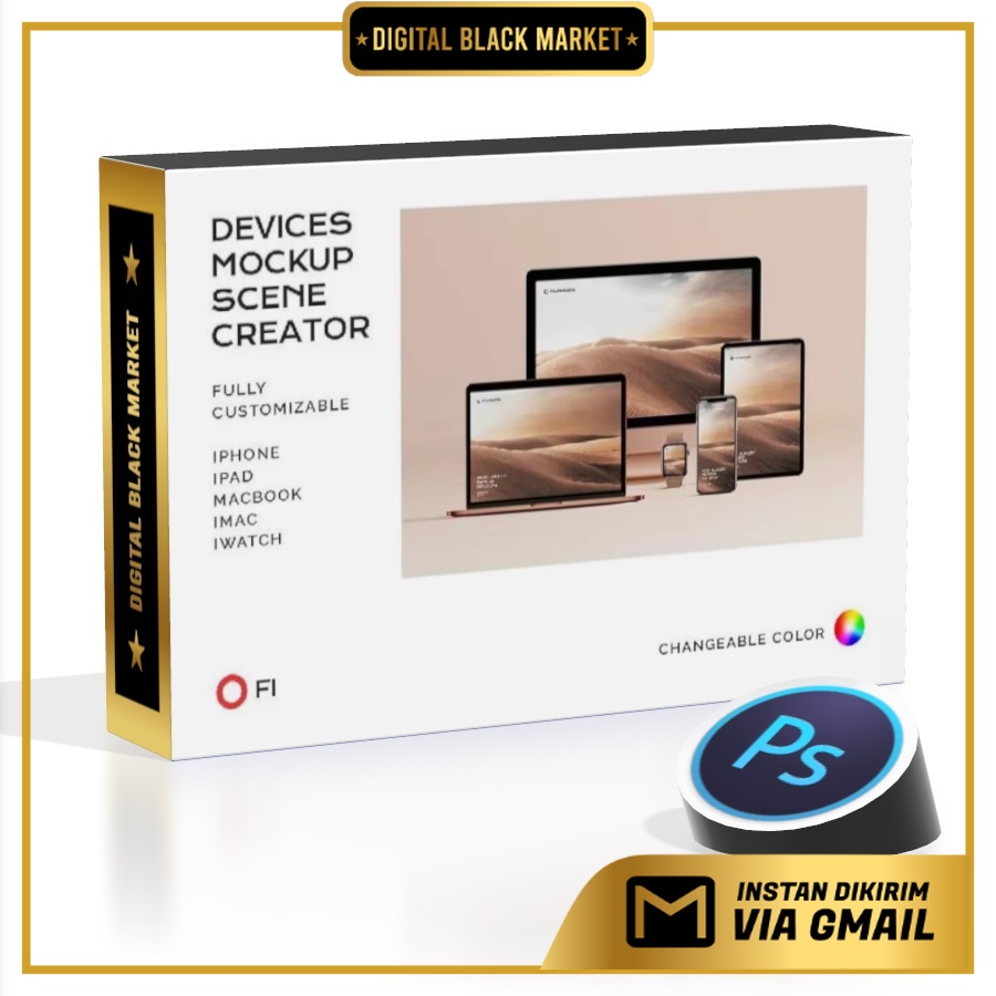 Device Scene Creator Bundle Phone - Adobe Photoshop