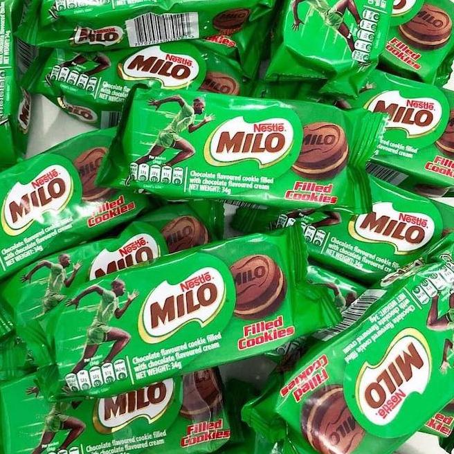 

[GW17] Milo Cookies Sandwich Filled Chocolate Milk Singapore Biskuit Biscuit 34gr CHOCO [wq -92]