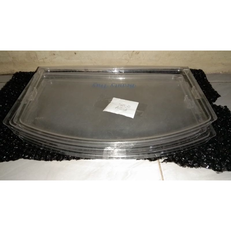 Rak kulkas AQUA SANYO 1 pintu rak tatakan tengah kulkas sanyo 1 pintu bekas