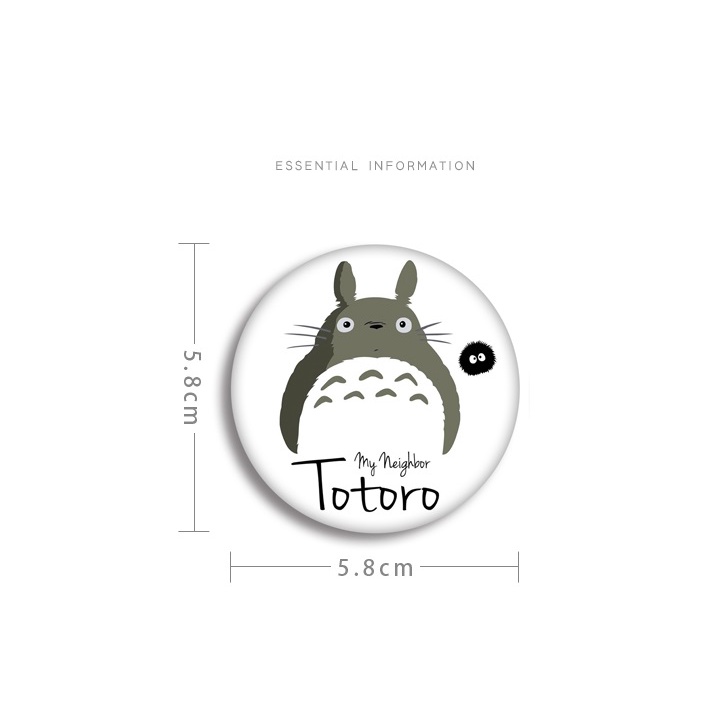 Bros Pin Desain Anime Totoro Peripheral 12 Gaya Untuk Koleksi