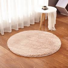 KARPET BULU BULAT DM 100x2cm NON SLIP TERMURAH LEMBUT DAN INDAH