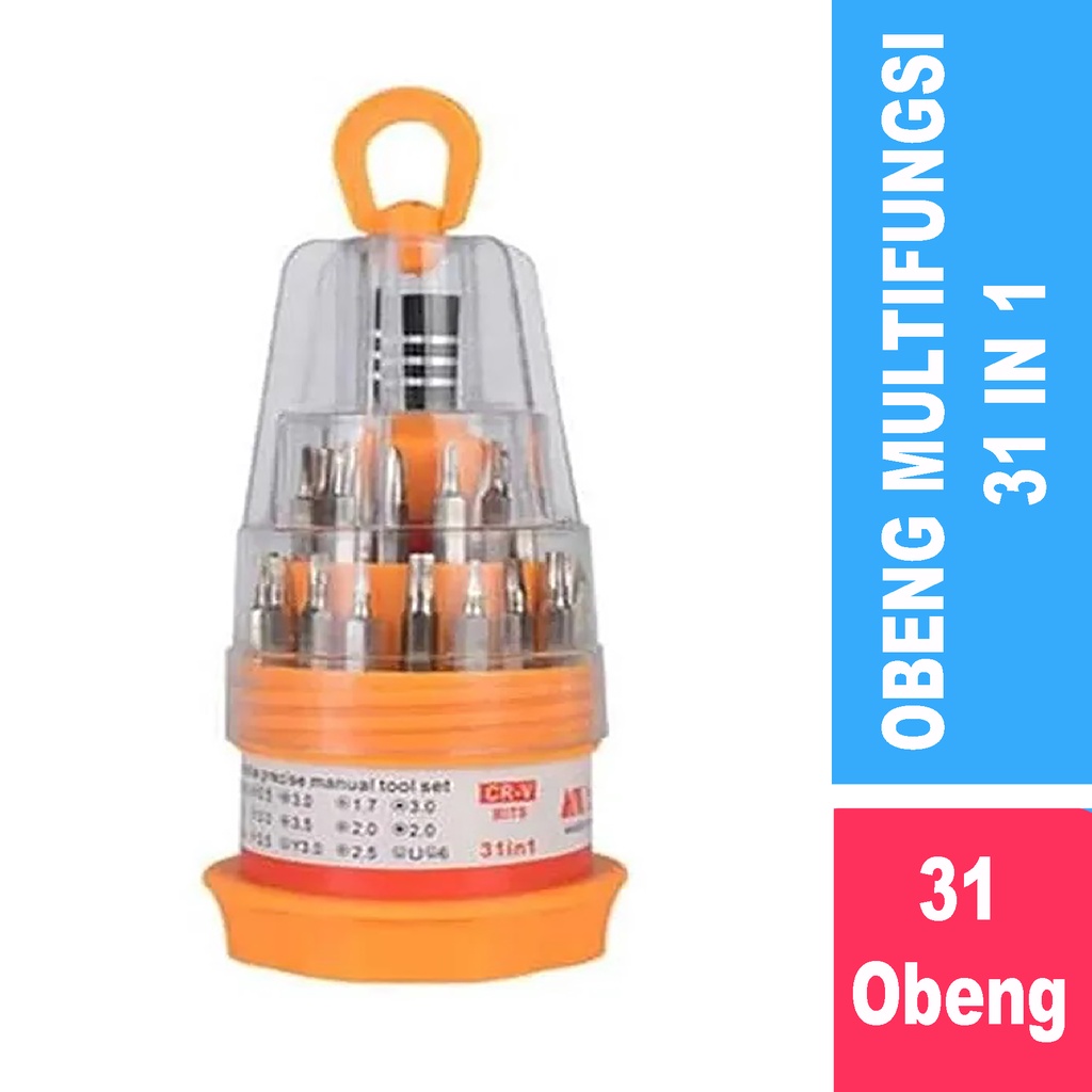 Bisa COD Obeng Set 31in1 / Obeng Serbaguna / Obeng Set 31in1 Multifungsi