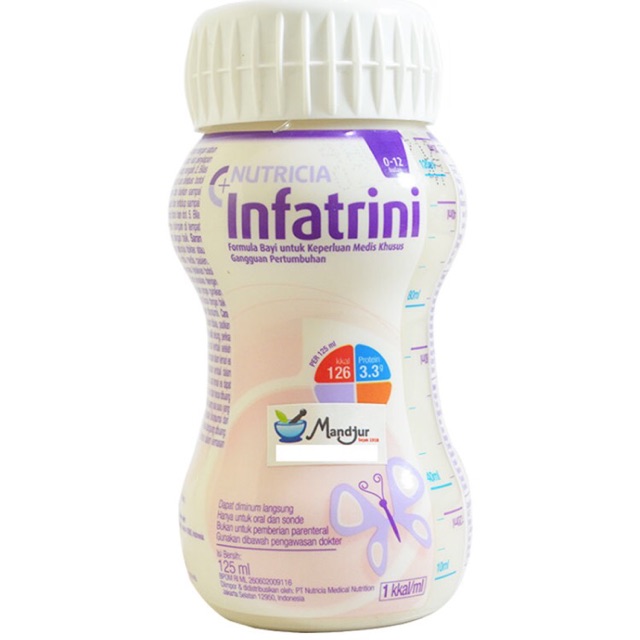 Nutricia Infatrini 0-12 bulan 125 ml