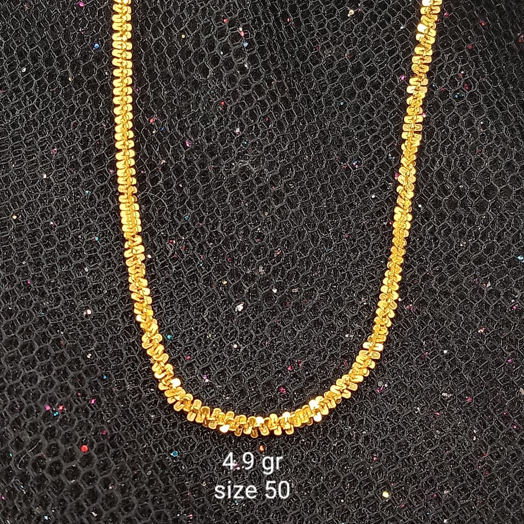 Kalung Emas 17K - panjang 4.9 gr Kadar 750 - 1106