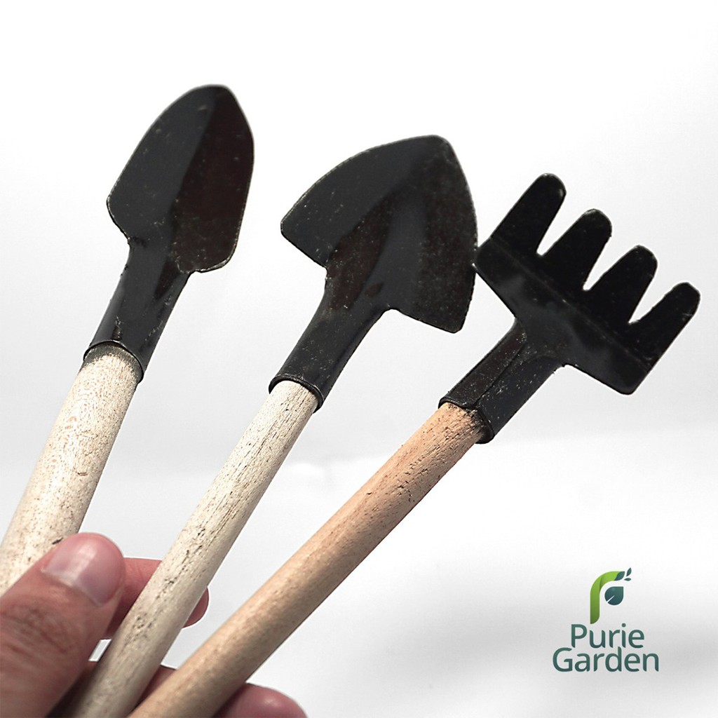 Sekop Garu Mini Garden Tools Set Perlengkapan Kebun 3 in 1 PG SBY