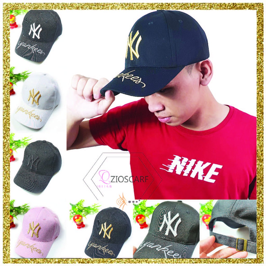 Topi wanita Baseball NYFashion Outdoor snapback Topi Korea pria wanita TPC Import