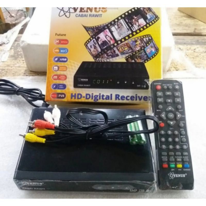 REMOT DIGITAL SET TOP BOX T2 VENUS