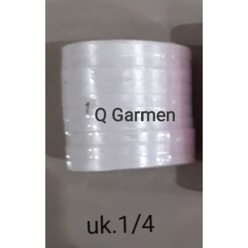 

Pita satin 1/4"(0,5cm) 25yard