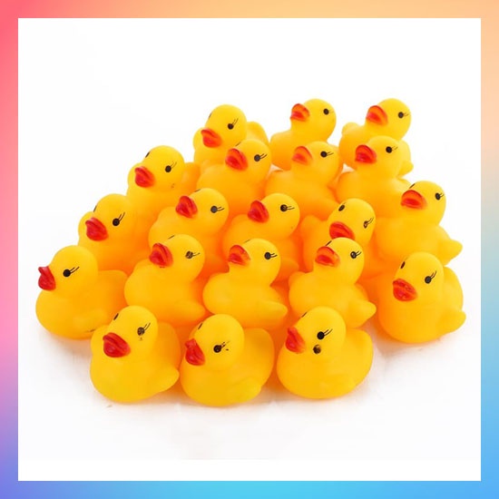 Mainan Bebek Karet / Mainan Mandi Anak / Mainan Edukasi Anak / mainan bayi / bath toys